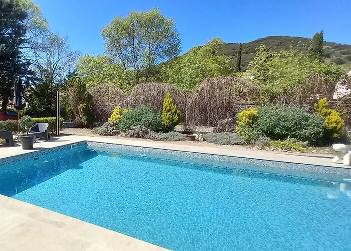Les Jasmins De Salelles Ferienhaus *